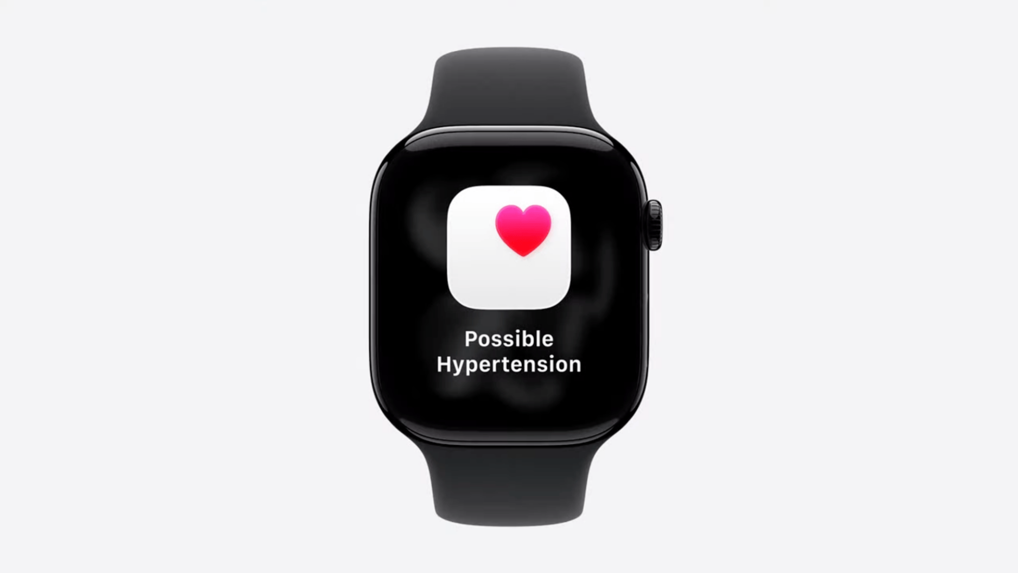 Hypertension notifications Apple Watch.