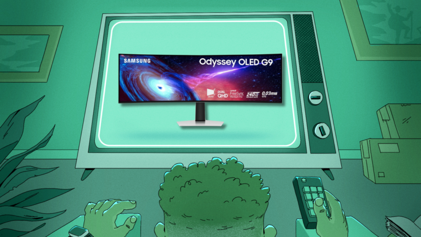 Discover Today’s Best Amazon Deal: The Samsung Odyssey OLED G93SC